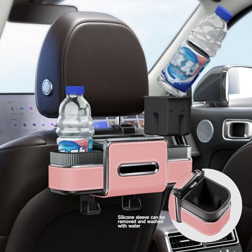 6-in-1 Car Headrest Backseat Organizer, Back Seat Car Organizer and Storage