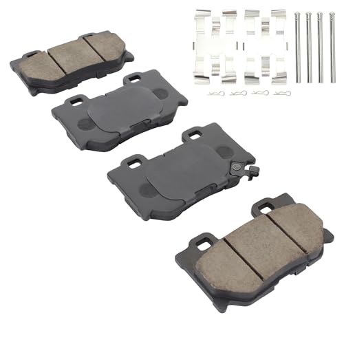 Rear Semi Metallic Brake Pads