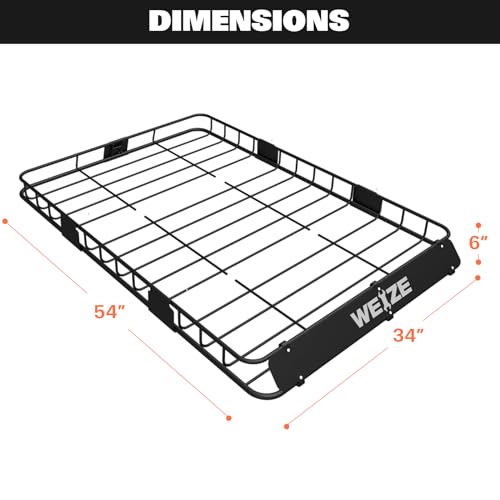 54" x 34" Heavy Duty Roof Rack Basket