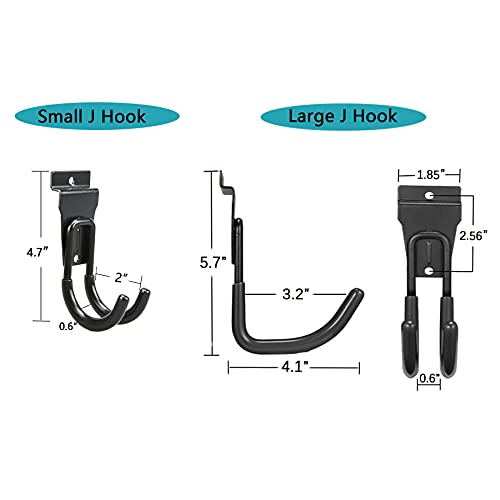 Slatwall Hooks 14 Pack (14 Count)