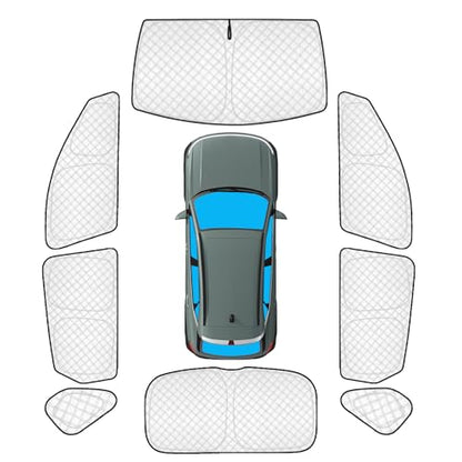 8pcs Thicken Sun Shade for Hyundai Kona 2024 2025 2026 Accessories (8 Count)
