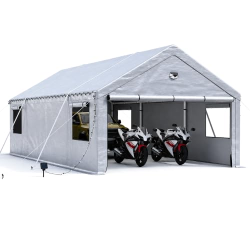 Heavy Duty Carport Canopy 13x25FT