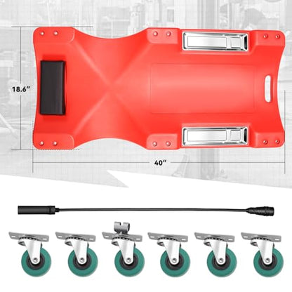40 in Low Profile Car Rolling Mechanic Creeper