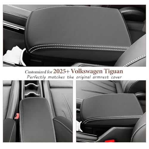 for 2025 2026 VW Tiguan Center Console Cover for 2025 2026 Volkswagen Tiguan