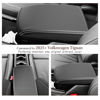for 2025 2026 VW Tiguan Center Console Cover for 2025 2026 Volkswagen Tiguan