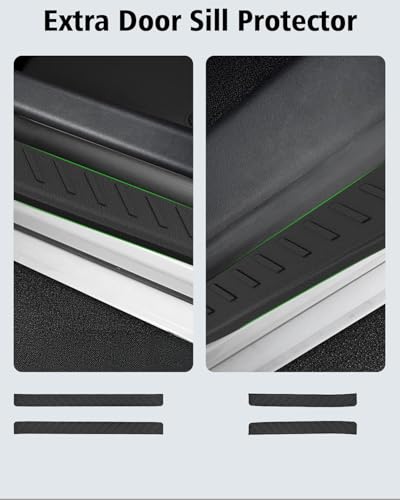 Floor Mats & Cargo Mat & Backrest Mat for Chevy Trailblazer FWD 2021 (160 Ounce)