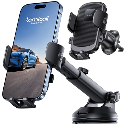 Car Phone Holder Dashboard Vent Windshield 70 LBS Suction 3
