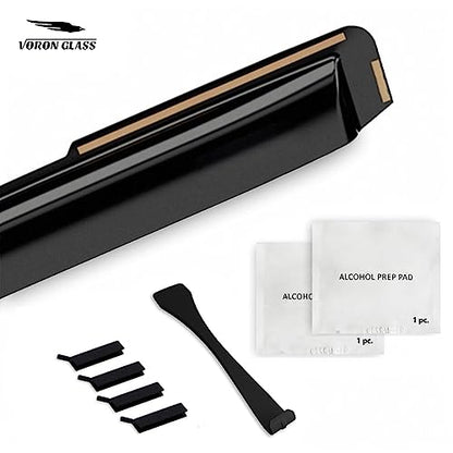 in Channel Extra Durable Rain Guards for Trucks Chevrolet