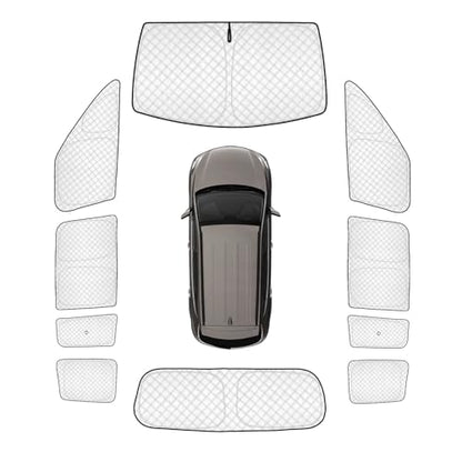 10pcs Thicken Sun Shades for Hyundai Santa Fe 2024