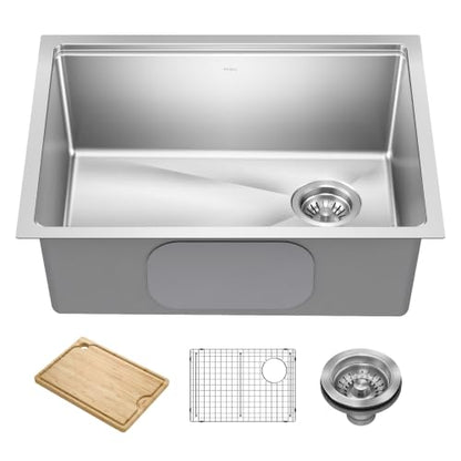 Fairlane 25 in Undermount Workstation Single Bowl 18