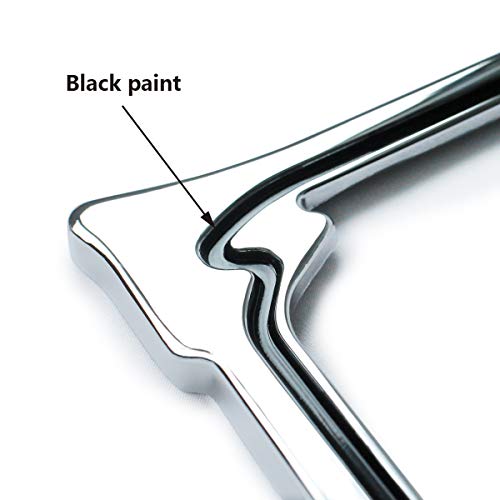 3D Chrome License Plate Frames
