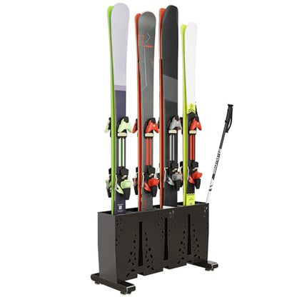 Heavy Duty Metal Ski Storage Rack