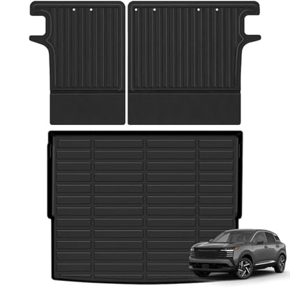 Trunk Mat & Backrest Mat Compatible with 2025 2026 Nissan Kicks
