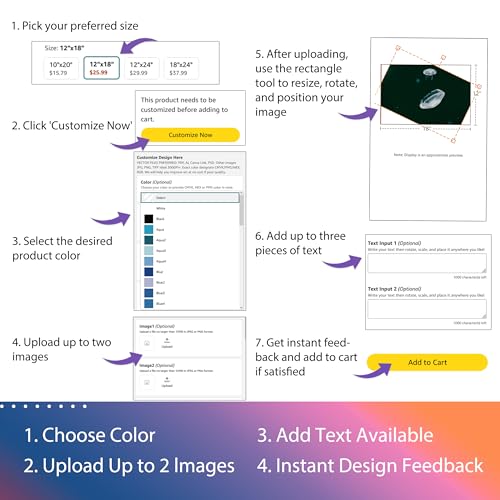 Custom Car Magnet for Business 2 Pack (2 Count)