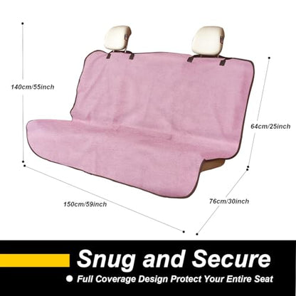 Back Seat Cover for Car Trucks Van SUV Jeep