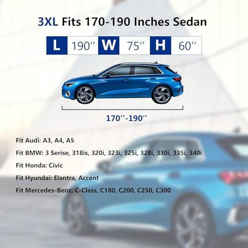 Waterproof All Weather Car Cover