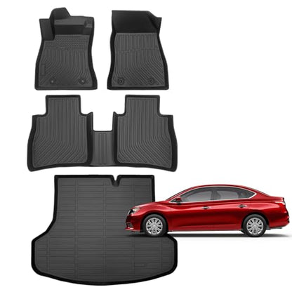 for Nissan Sentra Floor Mats 2014 2015 2016 2017 2018 2019