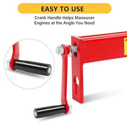 4000lbs Engine Leveler Steel Engine Hoist Shop Crane Engine Load Leveler