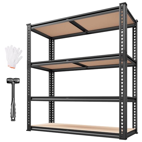 40" W Garage Shelving with Rolled