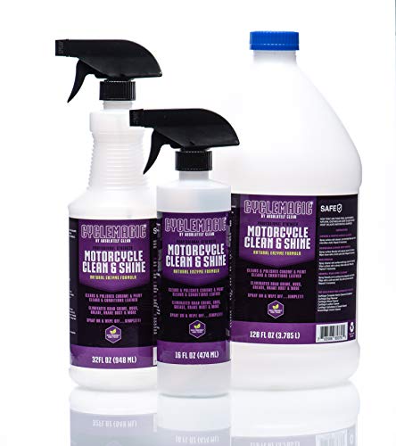 CycleMagic Motorcycle Clean and Shine Motorcycle Cleaner & Conditioner (32 Ounce)