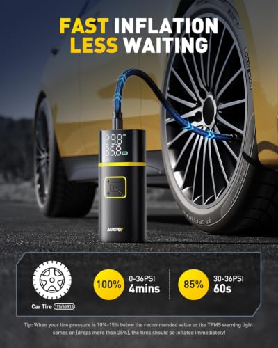 Tire Inflator Portable Air Compressor