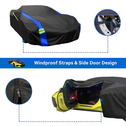 Car Cover Compatible with Chevy Corvette C3