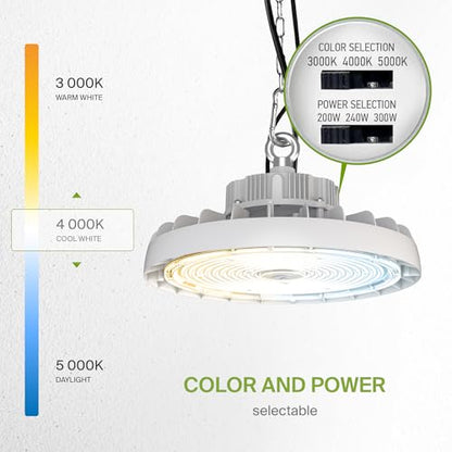 300W LED High Bay UFO Lighting