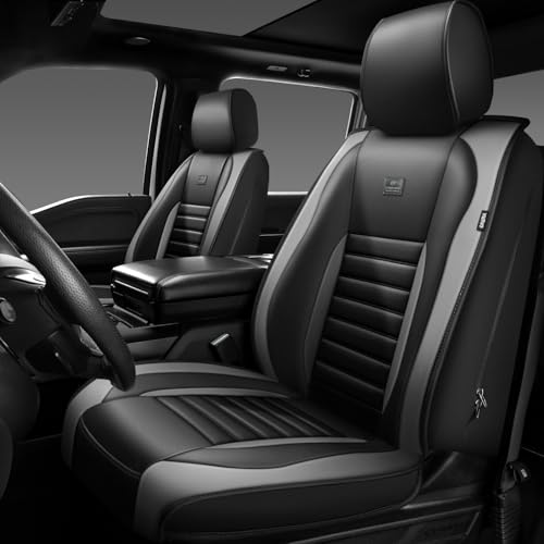 Nappa Leather Car Seat Covers Front Seats
