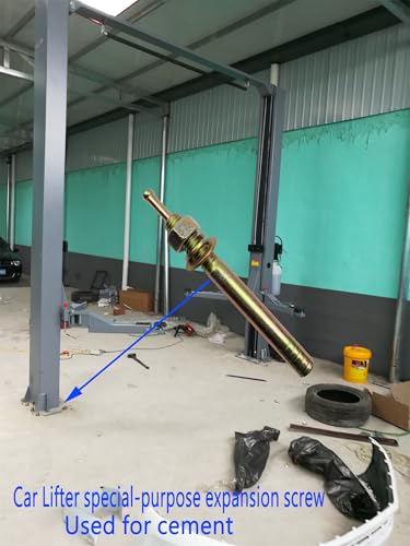 Car Lift Expansion Screw Auto Lift Special Screw Car Lifter Parts Lift Machine Anchor Bolt Screws Concrete Anchor Bolts Lifts Bolts