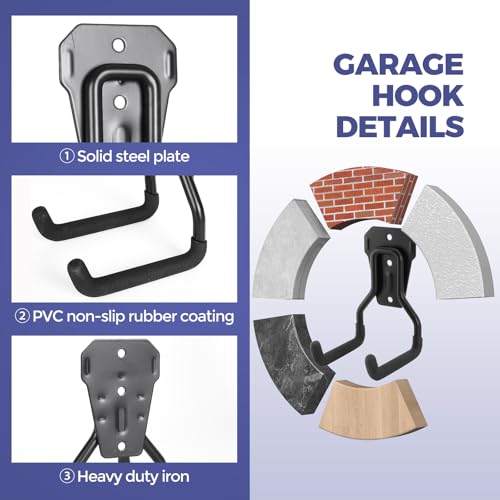 Slatwall Hooks Heavy Duty (10 Count)