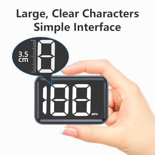 GPS Digital Speed Meter with MPH