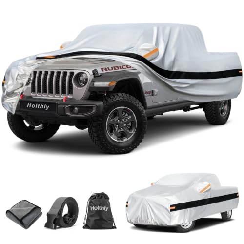 10 Layers Truck Cover Waterproof All Weather Custom Fit for Jeep Gladiator