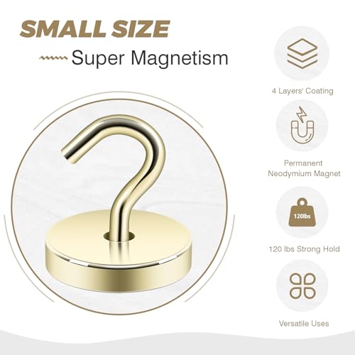 Magnetic Hooks Steel Tube Design for Cruise (10 Count)