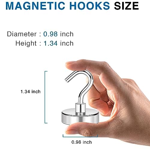 Magnetic Hooks for Cruise Essentials 2026 Cabins Door 25 Pack (25 Count)