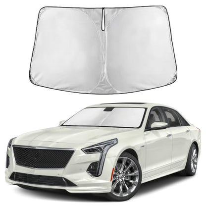 Windshield Sunshade Compatible for Cadillac CT6 2016