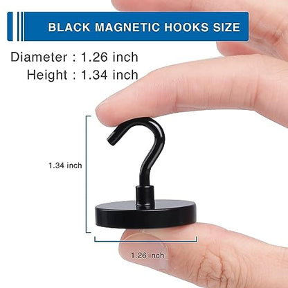 Magnetic Hooks for Cruise Cabins (12 Count)