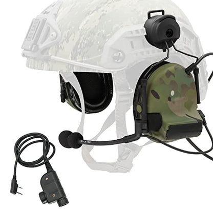 Tactical Headset with U94 PTT 2