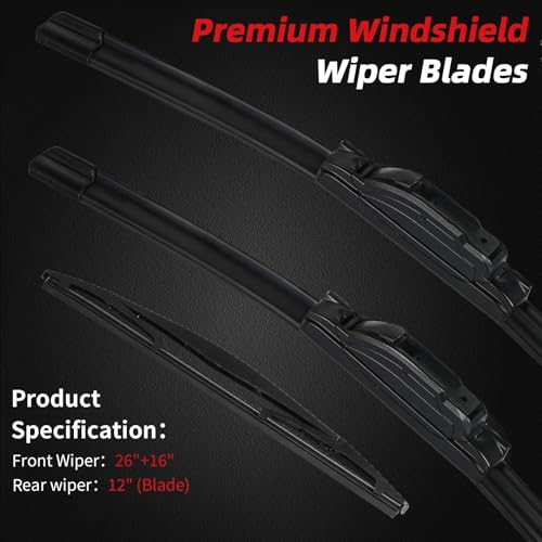Windshield Wiper Blades Replacement for Subaru Crosstrek 2013