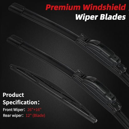 Windshield Wiper Blades Replacement for Subaru Crosstrek 2013