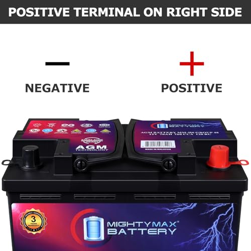 MM H6 Start and Stop Car BCI Group Size 48 12V 70 AH