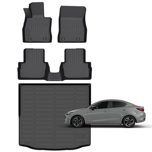 for Mazda 2 Floor Mats 2024