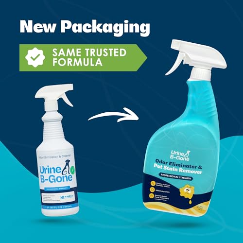 Urine B Gone Enzyme Cleaner for Pet & Human Urine (64 Fl Oz)