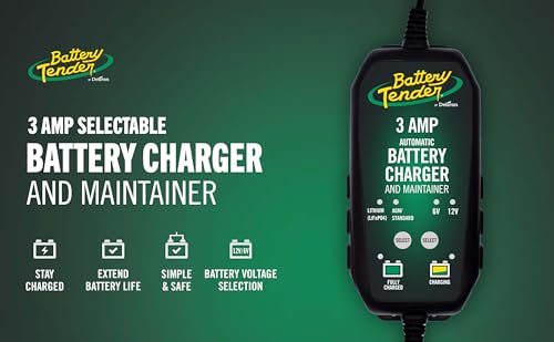 3 AMP Battery Charger and Maintainer