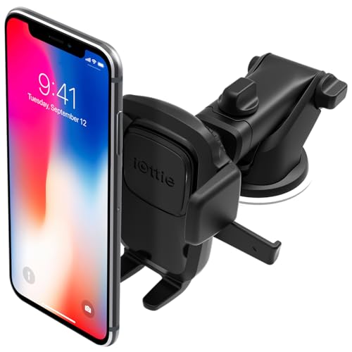Easy One Touch Classic Dash & Windshield Universal Car Mount Phone Holder Desk Stand for iPhone