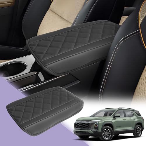 Center Console Cover Compatible with 2025 2026 Chevy Equinox Accessories 2025 2026 Equinox Armrest Cover Center Console Pad Equinox LT
