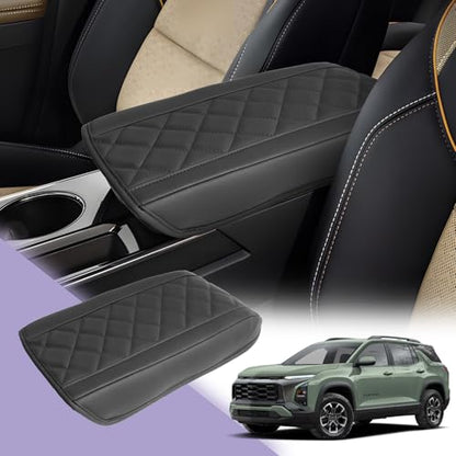 Center Console Cover Compatible with 2025 2026 Chevy Equinox Accessories 2025 2026 Equinox Armrest Cover Center Console Pad Equinox LT