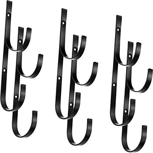 6 Pieces Pool Pole Hook Hanger Swimming Brackets Pool Hook (6 Count)