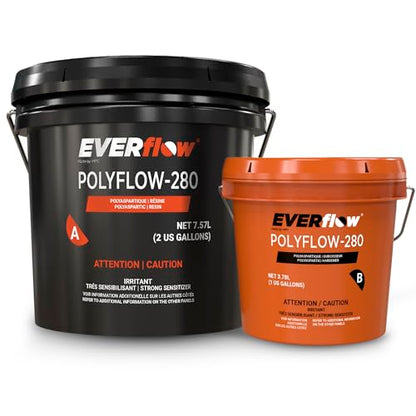 Everflow MPC Polyaspartic Floor Coating Kit