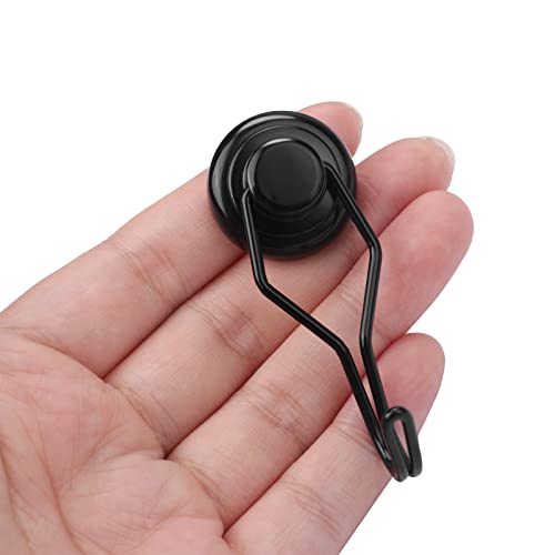 Magnetic Hooks 10 Pack 80Lbs Heavy Duty Neodymium Magnet Hook (10 Count)