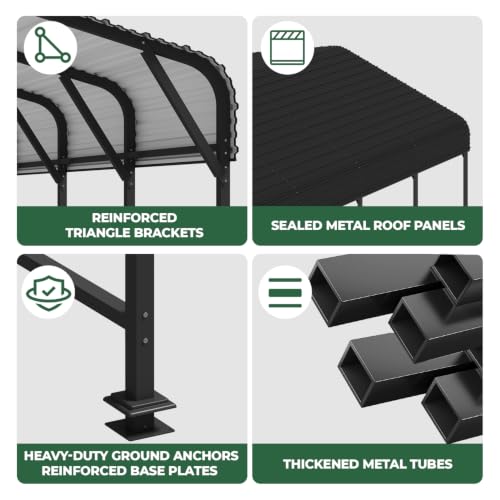 20x20 FT Metal Carport